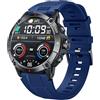 Cantaos Orologio Smartwatch Uomo Smart Watch: 1.54 Contapassi Watches con Bluetooth Chiamate Cardiofrequenzimetro Pressione Bussola 100+ modalità Sportive Impermeabile IP68 Smartband Android iOS