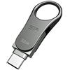 Silicon Power 32 GB USB 3.0 (USB 3.1 Gen1) Tipo C girevole Dual Flash Drive (SP032GBUC3C80V1S)