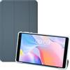 AKNICI Custodia Cover per ALLDOCUBE iPlay 50 Mini Lite/TECLAST P80T Tablet 8 Pollici, Custodia PU Pelle Ultra Sottile Leggero in Tri-Fold con Funzione di Supporto in Morbido TPU, Grigio