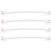 EMSea Set 4 Pezzi Cavo Telefonico Corto RJ11 6P4C Maschio a Maschio da 3 Pollici Linea Telefonica