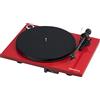 Pro-Ject Essential III HP, Giradischi audiofilo con uscita cuffie (rosso)