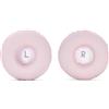 Defean Cuscinetti auricolari di ricambio in tessuto a rete, compatibili con cuffie JBL Tune 450BT/Tune 460BT/Tune 500BT/Tune 510BT/Tune 520BT/JR 300BT/JR 310BT/Junior 320BT (rosa)