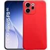 KEJI Cover per OPPO Reno 15 F/Reno 15 FS 5G Custodia in TPU, Morbido Custodia Cover Slim Anti Scivolo Custodia Protezione Posteriore Cover Antiurto per OPPO Reno 15 F/Reno 15 FS 5G (rosso)