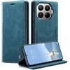 FERLAN Cover Compatibile per Xiaomi Redmi Note 17 Pro 5G,Custodia Pelle Portafoglio con Supporto[Supporto Stand][Chiusura Magnetica]per Xiaomi Redmi Note 17 Pro 5G,Blu