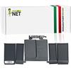 New Net Batteria A1964 per Mac Book Pro 13 pollici A1989 (anno metà 2018 e 2019) Mac Book Pro 13 pollici A2251 (anno 2020) [ 11.41 V - 5100 mAh - 58.19 Wh
