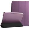 ProCase Smart Cover per iPad Mini 1 2 3, ProCase Custodia Ultra Sottile Leggero, Support Auto Sveglia/Sonno,con Retro Smerigliato Semi-trasparente per 7.9 iPad Mini 1, Mini 2, Mini 3 -Viola