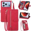 MOJIA Custodia Portafoglio Ulefone Note 23, Pelle con Cerniera | Finitura in pelle premium con protezione in TPU, portafoglio Business con porta carte e tasca con cerniera.
