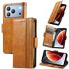 MOJIA Custodia in Pelle Ulefone Note 23, Flip Business | Design Portafoglio Business, Pelle PU Premium con Guscio in TPU
