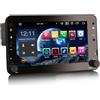 Erisin 8-Core 4GB RAM 64GB ROM Android 16 Autoradio Bluetooth GPS Navigatore per Alfa Romeo Spider Brera 159 Sportwagon, 7 pollici Schermo CarPlay Android Auto DSP WiFi 4G DAB+ RDS FM OBD2 USB Canbus