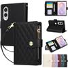 Vaitasy Custodia per Samsung Galaxy Z Fold8 Nero | Pelle PU Cerniera Custodia a Portafoglio per Galaxy Z Fold 8 Custodia con Magnetica Flip Stand Case Cover