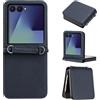 A-BEAUTY Custodia per Samsung Galaxy Z Flip8, chiusura magnetica, colore | Custodia a portafoglio in pelle PU antiurto con 3 slot per schede, cavalletto, blocco RFID, cinturino da polso