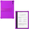 AKNICI Custodia Silicone per TCL Note A1 NXTPAPER Tablet 11.5 Pollici, Protettiva Cover con Supporto Integrato, Viola