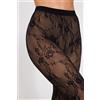 Tezenis Collant Termici In Pizzo Effetto Nude Donna Nero
