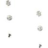 AGV PINS ALL PINLOCK LENSES EXCL. RACE 3 (2+2+2) NEUTRAL N