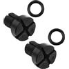 Wai Danie 2 Pezzi Tappo vite di sfiato Tubo acqua spurgo Compatibile con BMW Serie 3 E30 E36 E46 E90 Vite di scarico del radiatore 17111712788 11537793373 17110141325