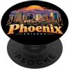 Arizona Souvenir Gift Vintage Phoenix Arizona Viaggio Souvenir Landmark Gift PopSockets PopGrip Adesivo
