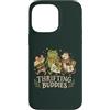 Thrift Store Findin Custodia per iPhone 14 Pro Max Divertente opossum di topo rana con amici della parsimonia