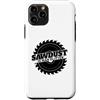 Miftees Carpenter Tees Custodia per iPhone 11 Pro Falegnameria divertente Sawdust Is Man Glitter