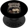 Coven And Curses Co Grimoire Reader Witchy Halloween Occulto Goth Design PopSockets PopGrip Adesivo