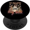 Halloween Gift For Trick Or Treating Jes L'unico fantasma di cui ho bisogno è lo Spirito Santo Christian Halloween PopSockets PopGrip Adesivo