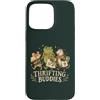Thrift Store Findin Custodia per iPhone 15 Pro Max Divertente opossum di topo rana con amici della parsimonia