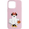 Disney Custodia per iPhone 15 Pro Max Disney Halloween Minnie Mouse Ghost Costume Trick-or-Treat