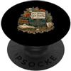 Literary Writer Author Reader Studio Vecchie cose Nuove storie Macchina da scrivere vintage Autore Lettore Boo PopSockets PopGrip Adesivo