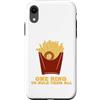 Onion Rings French Fries Fast Food Funny Custodia per iPhone XR Un anello per governarli tutti