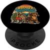 Dachshund Dog Bookworm Vinyl Collector Born to Browse Dachshund Vintage Reader Vinyl PopSockets PopGrip Adesivo