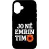 Kosovo UÇK Protest Designs Custodia per iPhone 16 Jo Në Emrin Tim UÇK Protesta albanese del Kosovo