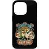 Secondhand Shopper Cottagecore Aesthetic Custodia per iPhone 13 Pro Giorno dell'usato Miglior Giorno Rana Anatra Shopping Vintage