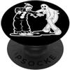 Clown Ghost Halloween Spooky Co. Fantasma pagliaccio che balla spettrale PopSockets PopGrip Adesivo