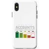Dibba Designs Custodia per iPhone X/XS Durata della batteria dei contabili di uno specialista dei conti passivi