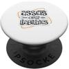 Dibba Designs Contabili Attività oltre passività Conti CPA Umorismo regalo PopSockets PopGrip Adesivo