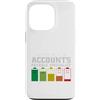 Dibba Designs Custodia per iPhone 13 Pro Durata della batteria dei contabili di uno specialista dei conti passivi
