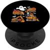 Halloween Gift For Trick Or Treating Sca Camion di costruzione Carrello elevatore Ghost Halloween Zucca Bambini PopSockets PopGrip Adesivo