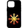 Occultist Magic Punk Chaos Custodia per iPhone 16 Pro Max Stella a otto punte caos occulto punk anarchico esoterico