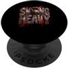 Regalo per atleta con kettlebell in ferr Maglia da allenamento con kettlebell pesante Swing PopSockets PopGrip Adesivo
