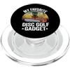 Disc Golf Accessories For Men & Disc Gol My Favorite Disc Golf Gadget Chainsaw Basket Divertente Disco Golf PopSockets PopGrip per MagSafe