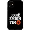 Kosovo UÇK Protest Designs Custodia per iPhone 11 Jo Në Emrin Tim UÇK Protesta albanese del Kosovo