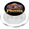 Arizona Souvenir Gift Vintage Phoenix Arizona Viaggio Souvenir Landmark Gift PopSockets PopGrip per MagSafe