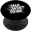 Data Analyst Designs Analista di dati di supporto IT divertente Computer Geek PopSockets PopGrip Adesivo