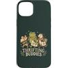 Thrift Store Findin Custodia per iPhone 15 Plus Divertente opossum di topo rana con amici della parsimonia