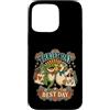 Secondhand Shopper Cottagecore Aesthetic Custodia per iPhone 15 Pro Max Giorno dell'usato Miglior Giorno Rana Anatra Shopping Vintage