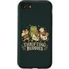 Thrift Store Findin Custodia per iPhone SE (2020) / 7/8 Divertente opossum di topo rana con amici della parsimonia