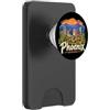 Arizona Souvenir Gift Regalo disegnato a mano del monumento del ricordo di viaggio di Phoenix Arizona PopSockets PopWallet per MagSafe