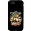Secondhand Shopper Cottagecore Aesthetic Custodia per iPhone SE (2020) / 7/8 Giorno dell'usato Miglior Giorno Rana Anatra Shopping Vintage