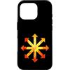 Occultist Magic Punk Chaos Custodia per iPhone 16 Pro Stella a otto punte caos occulto punk anarchico esoterico