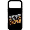 Metal Detector Designs Custodia per iPhone 17 Pro Max Metal Detectorists divertente che rileva metalli lo fanno più in profondità
