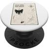 Paranormal Design Believer Case File Äst Note sul campo dal nulla Design folklore criptidico Mothman PopSockets PopGrip Adesivo